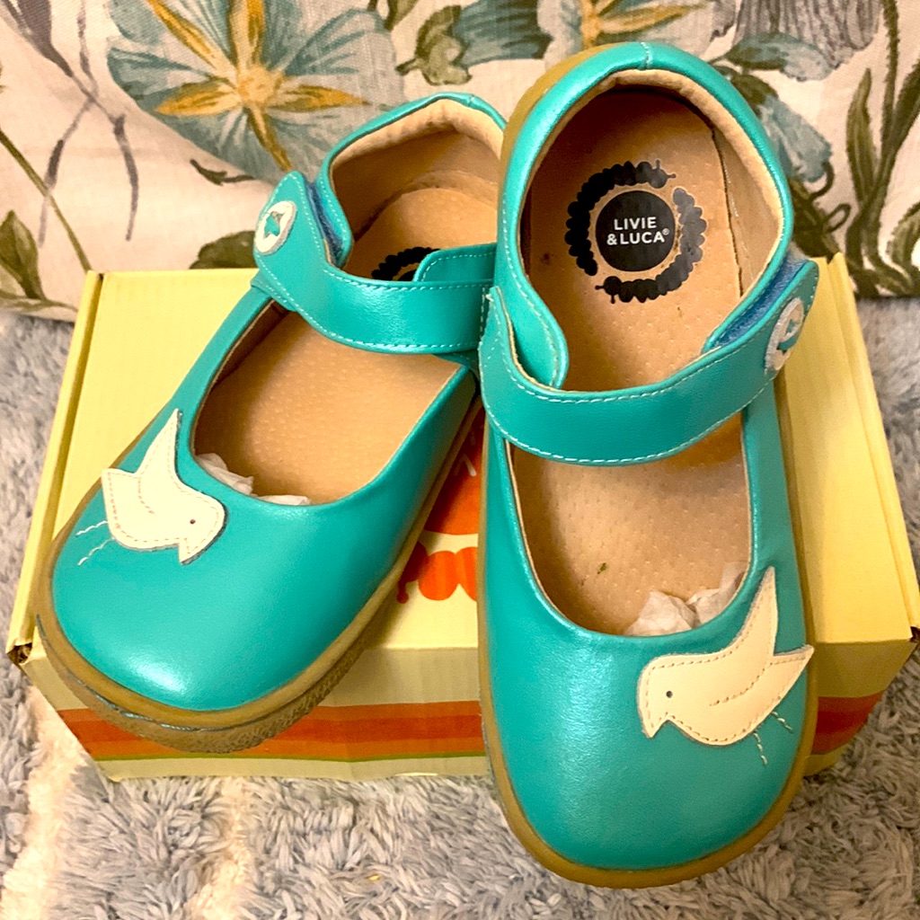 Livie And Luca Pio Pio Aqua Shimmer Size 12